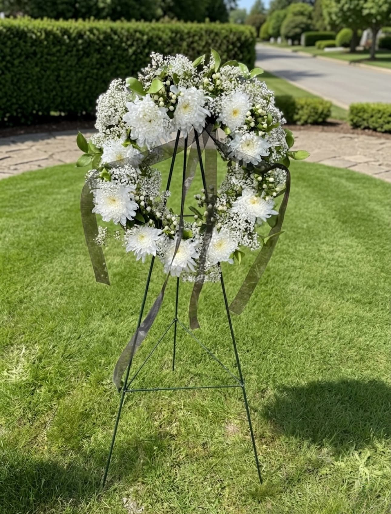 Serene Remembrance Wreath photo 1